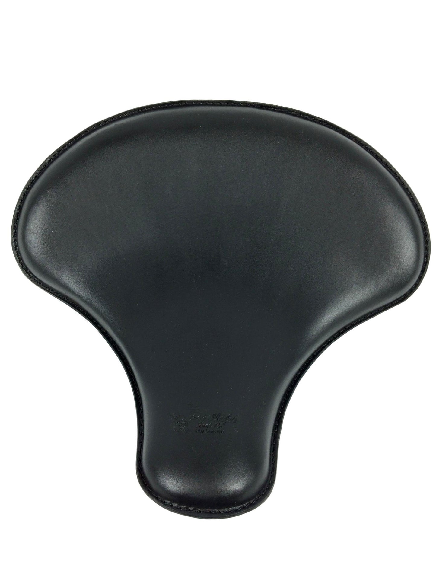 Black Leather 15x14 Tractor Seat 1 Inch Foam