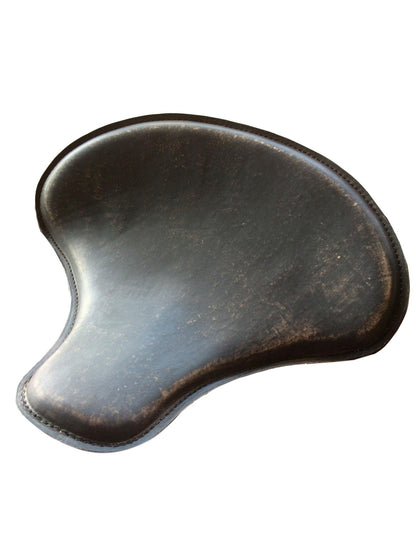 Black Distressed Tractor Spring Solo Seat 15x14