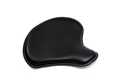 Indian Scount 2015-Up Mounting Kit & Seat - Black Springs, Black Seat with White Stitching