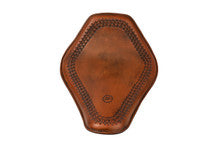 Seat & Mounting Kit for 2004-2006 Sportster with 10x13 Snub Hand Tooled Seat Gel Tan