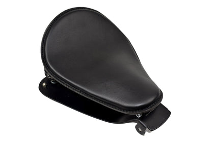 Seat & Mounting Kit for 2010-2022 Sportster with Black Leather Seat 10x13