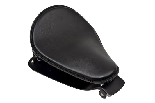 Seat & Mounting Kit for 2010-2022 Sportster with Black Leather Seat 10x13