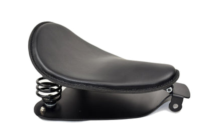 Seat & Mounting Kit for 2010-2022 Sportster with Black Leather Seat 10x13