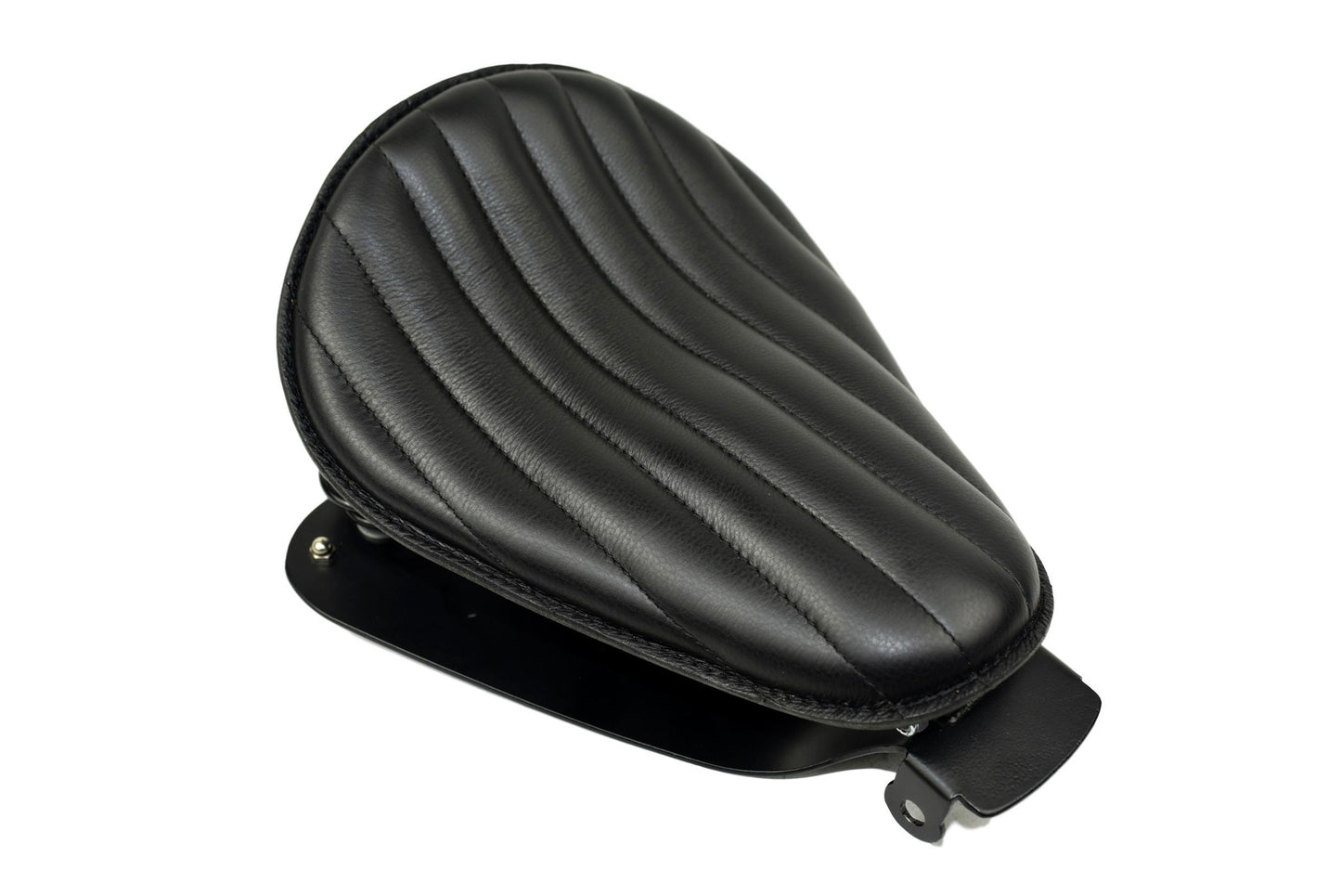 Seat & Mounting Kit for 2010-2022 Sportster with Black Tuck N Roll 10x13 Seat