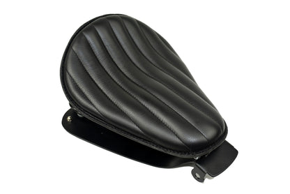 Seat & Mounting Kit for 2010-2022 Sportster with Black Tuck N Roll 10x13 Seat