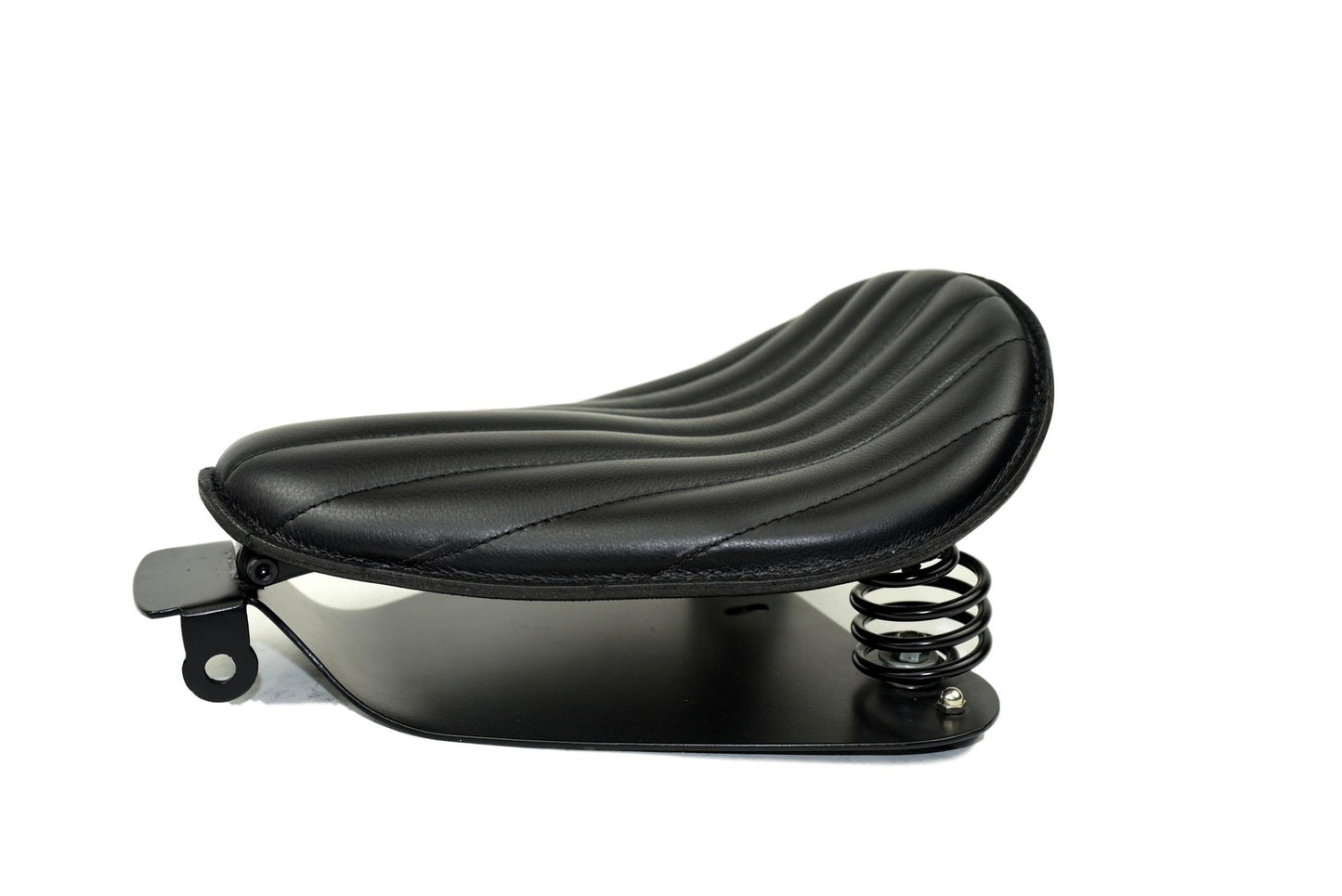Seat & Mounting Kit for 2010-2022 Sportster with Black Tuck N Roll 10x13 Seat