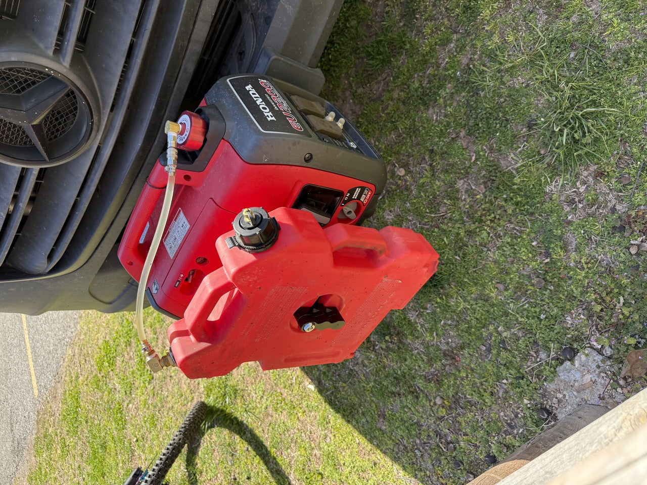 Honda eu2200i /eu2000i generator  mount no rotopax