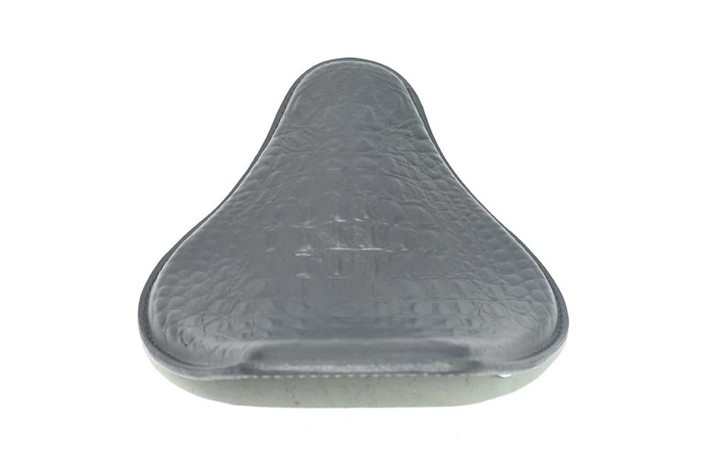 Black Snub Nose Embossed Alligator 10x13 Spring Solo Seat