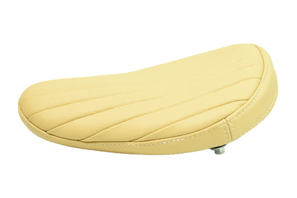 Cream Bates Tuck & Roll Spring Solo Seat