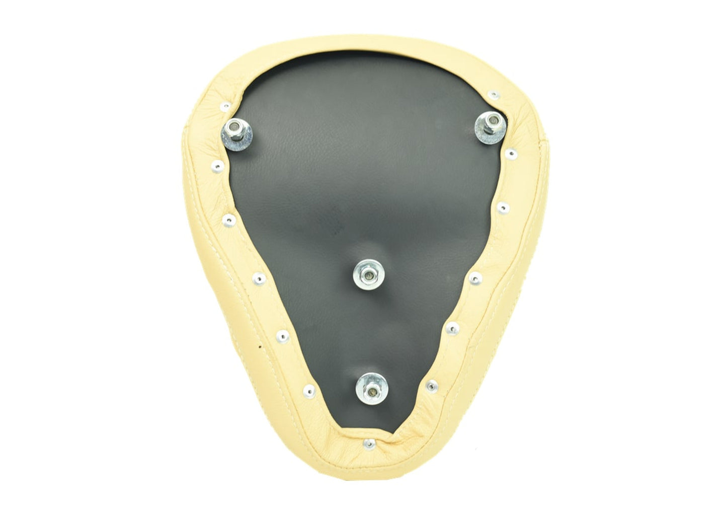 Cream Bates Tuck & Roll Spring Solo Seat