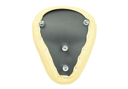 Cream Bates Tuck & Roll Spring Solo Seat