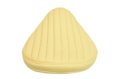 Cream Bates Tuck & Roll Spring Solo Seat