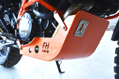 KTM Adventure 1290, 1190, 1090 Skid Plate and Kickstand Relocate for 2013 to Current Year Model