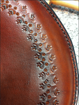 12x13 Hand Tooled Western Seat