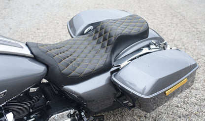 08-22 Harley Davidson Touring seat Slim Foam Chopper contour rear