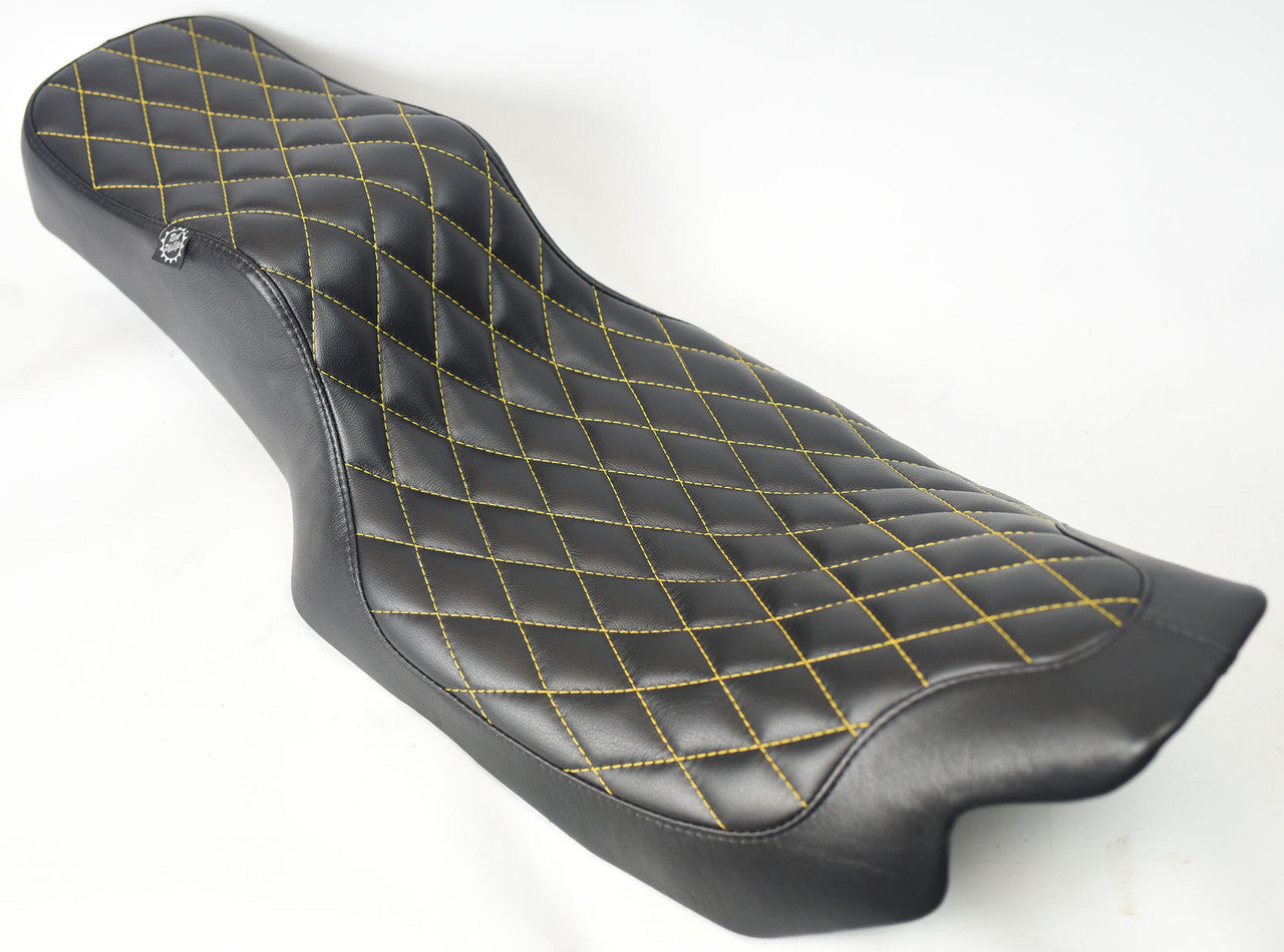 08-22 Harley Davidson Touring seat Slim Foam Chopper contour rear