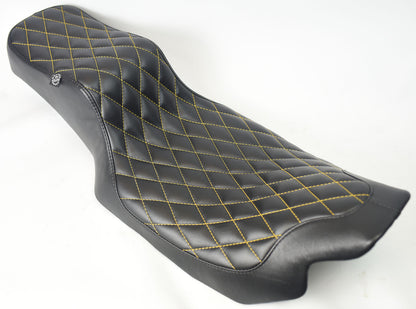 08-22 Harley Davidson Touring seat Slim Foam Chopper contour rear